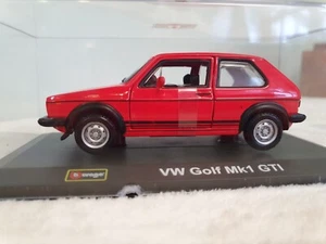 Burago Street Classics VW Golf Mk1 GTI scale 1/32 - Picture 1 of 8