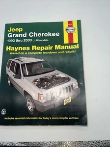 Jeep Grand Cherokee 1993 - 2004 All Models Haynes Repair Manual #50025 - Picture 1 of 3