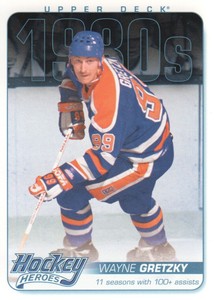 2013-14 Upper Deck Hockey Heroes #HH40 Wayne Gretzky Edmonton Oilers