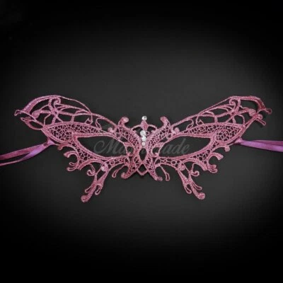 Colección Encaje | Máscara de Encaje LM0201Púrpura Foto 1 de 4