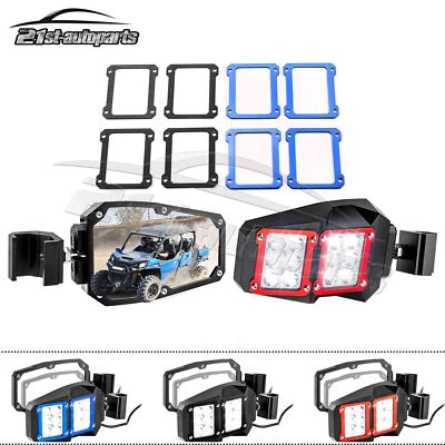 Espejos retrovisores laterales con LED para Polaris General 1000 Can Am Maverick Trail 1000 Foto 1 de 4