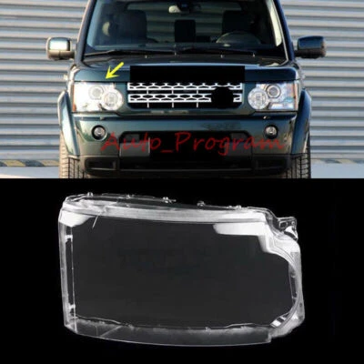 Right Side Headlight Clear Lens Cover + Sealant For Land Rover LR4 2010-2013 - Imagem 1 de 4