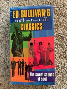 Ed Sullivan's Rock-n-Roll Classics - The Sweet Sounds of Soul - VHS - New/Sealed - Picture 1 of 4