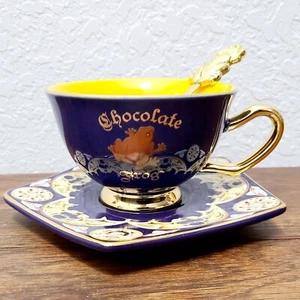 *Chocolate Frog 3 Piece Tea Set* Universal Studios Harry Potter Wizarding World - Picture 1 of 8