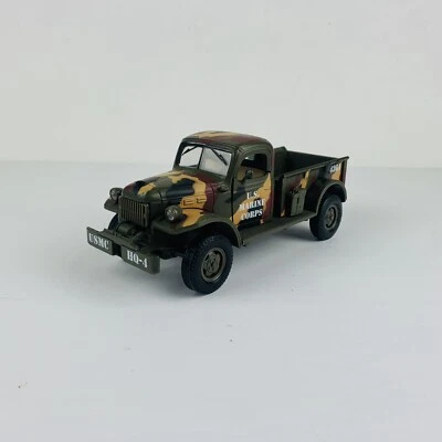 new Ray 1946 Dodge Power Wagon w/Military Paint USA HQ-4 Diecast & Plastic 1:32 - Image 1 of 4
