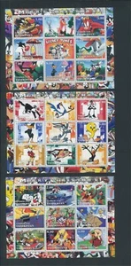 Tadschikistan Gedenk-Block - Looney Tunes Frohe Weihnachten - Bild 1 von 1