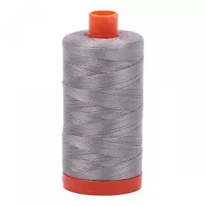 AURIFIL QUILT THREAD - 50 WT - 1422 yds #2620 Stainless Steel - Picture 1 of 1