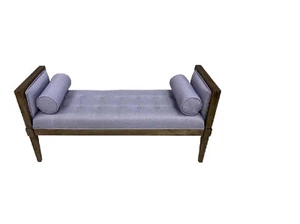 Ottoman Bench Wooden - Picture 1 of 8
