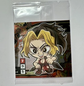Demon Slayer Kimetsu no Yaiba Deformed Wafer Sticker From Japan- Makio - Picture 1 of 2
