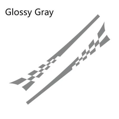 2pcs/lot 220x25cm Car Diy Both Sides Stickers Race Stripes Camouflage Automobile - Image 1 of 4