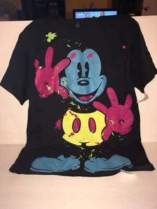 Vintage Mickey Popart Paint T-shirt Walt Disney World Size Medium New With Tags! - Picture 1 of 9