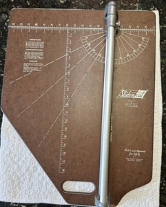 Vintage Slide-N-Cut paper cutting board by Safety Cutter Company, Made In USA - Picture 1 of 15