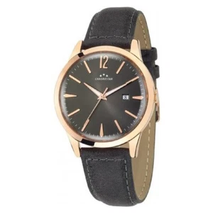 Chronostar Men's Watch Model England, Black Dial, Rose Gold Case 42Mm - Picture 1 of 2