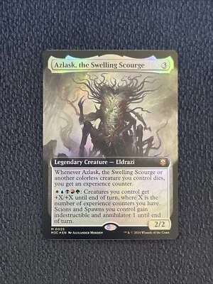 MTG Azlask, the Swelling Scourge (Extended Art) FOIL M3C Mythic #0025 NM/M - Image 1 of 4