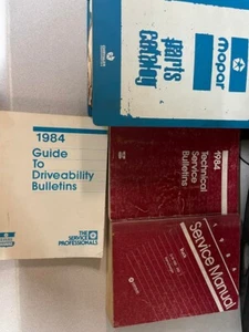 1984 Dodge Ramcharger Dw 150 250 350 Servizio Negozio Riparazione Manuale Di - Foto 1 di 9