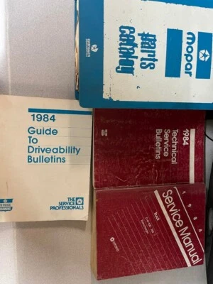 1984 Dodge Ramcharger Dw 150 250 350 Servizio Negozio Riparazione Manuale Di - Immagine 1 di 4