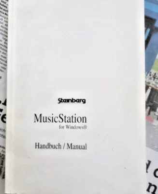 Steinberg MusicStation for Windows Handbuch / Manual 1995, englisch und deutsch - Bild 1 von 3