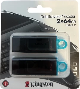 64GB Kingston USB DataTraveler Exodia Multipack Lot - Afbeelding 1 van 1