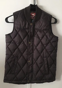 Roper Range Gear Western Vest Womens Size Med Down Poly Fill Quilted Zip & Snaps - Picture 1 of 11