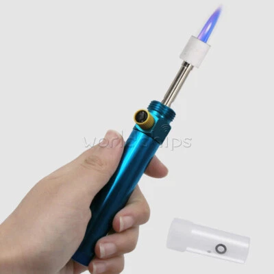 Professional Butane Gas Soldering Iron Cordless Welding Pen Torch Tool - Image 1 of 4