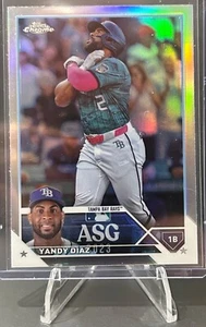 Yandy Diaz 2023 Topps Chrome Update ASG Refractor #ASGC-11 Tampa Bay Rays - Picture 1 of 2