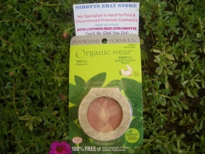 PHYSICIANS FORMULA ORGANIC 100% NATURAL ORIGIN BLUSH, CHOOSE SHADE - Image 1 of 4