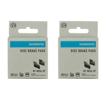 GENUINE 2Pairs Shimano N03a Resin Disc Brake Pads For DEORE XTR SLX M9120 M8120 - Image 1 of 2