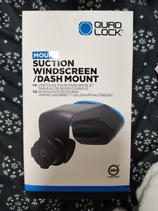 Quad Lock Mount Suction Windscreen / Dash Mount 
