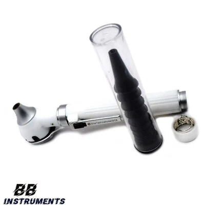 ENT Weiß Otoskop Set Ohr Spiegel Ohr Lampe Ohr Pflege Dental Otologie Instrument - Bild 1 von 4