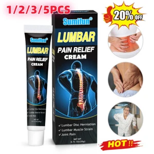 Lumbar Back Arthritis Sciatica Rheumatoid Muscular Pain Relief Cream Gel 1-5PCS{ - Picture 1 of 13
