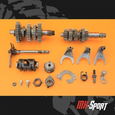 01-07 2007 YZ250F YZ 250F transmisión OEM contraeje principal engranajes horquillas de cambio Foto 1 de 4