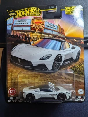 Hot Wheels Maserati Mc20 White Premium Boulevard 2025 Sealed - Image 1 of 2