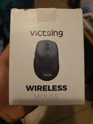Wireless Optical Mouse 2.4GHz Rechargeable USB Nano Receiver Victsing PC262A - Image 1 of 4