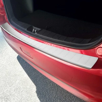 Rear Bumper Sill Cover for Mitsubishi Outlander Sport 2011-2024 S.Steel Brushed - Image 1 of 4