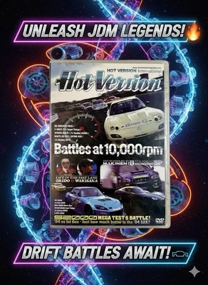 Hot Version Battles at 10,000rpm DVD JDM Drift Racing Best Motoring S2000 NSX - Image 1 of 4
