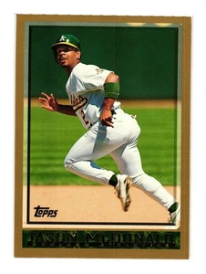 1998 Topps #236 Jason McDonald Oakland Athletics - Picture 1 of 2