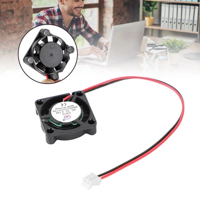 1x Brushless DC Kühlung Lüfter Fan 5V 0.12A 2507S 25x25x7mm Sleeve 2 Pin Wire - Bild 1 von 4