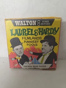 Vintage Laurel & Hardy "Thicker Than Water" Walton Super 8 Filmrolle  - Bild 1 von 2