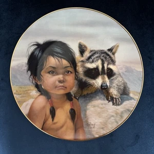 Gregory Perillo Dark Eyed Friends By Vague Shadows  Plate #3627I Vintage 1986 - Picture 1 of 4