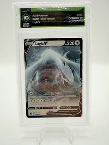 2022 POKEMON SWORD & SHIELD SILVER TEMPEST #138 LUGIA V Degree 10 - Picture 1 of 2