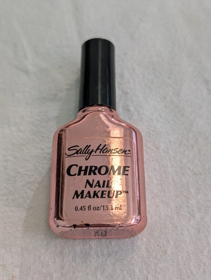 Esmalte de maquillaje de uñas Sally Hansen vintage cromado salmón perla años 90 Foto 1 de 3