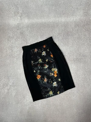 Falda para mujer DG Dolce & Gabbana IT 42 / EU 28 estampado floral a lunares Foto 1 de 4