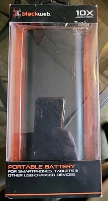 Blackweb 10X Portable Battery Pack 20,800 mAh Power Bank Smartphones & Tablets - Image 1 of 4