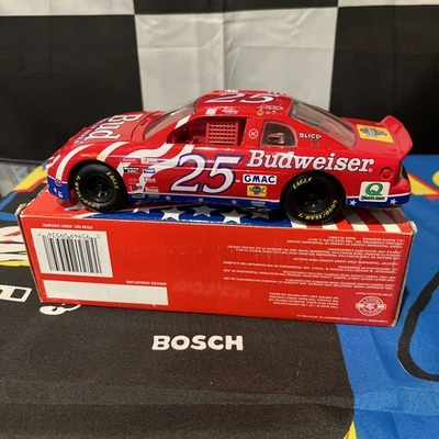 Ken Schrader #25 Bud King Of Beers 1:24 Die Cast Bank - Image 1 of 4