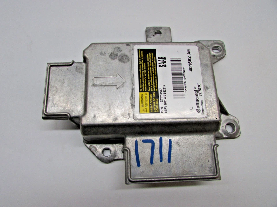 2006 SAAB 93 BASE BODY SENSOR CONTROL MODULE 12771237 OEM 03 04 05 06 07 - Image 1 of 4