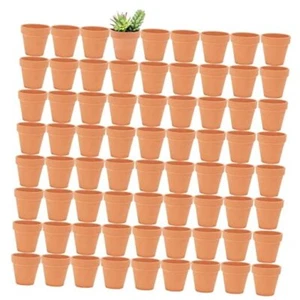 2.5 inch TerraCotta Pots with Drainage Holes,Small Mini Clay Terracotta - Picture 1 of 6
