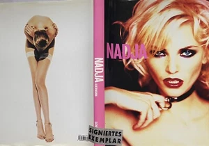 Nadja Auermann 3x signiert Model Buch Signatur Unterschrift Autogramm signed - Picture 1 of 14