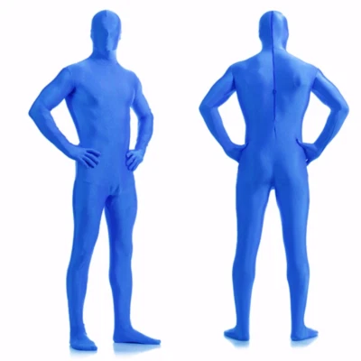 Traje DH Zentai Para Hombre Spandex Halloween Cuerpo Completo Cara Cubierto Disfraz  Foto 1 de 4