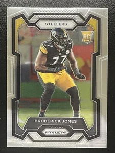 2023 Panini Prizm #385 Broderick Jones RC Pittsburgh Steelers - Picture 1 of 2
