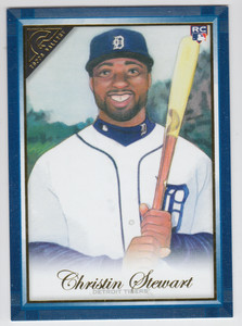 2019 TOPPS GALLERY CHRISTIN STEWART RC ROOKIE /50 CARD #80